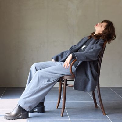 極美品❗️イタリア製仔羊革シープスキン&カシミヤシルクアルパカの