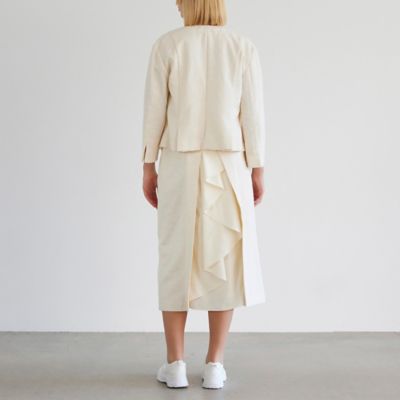 【24SS NEW】 HERNO_women / ジャガード モノグラム ジャケット 110228110340306001?$VS_1500$