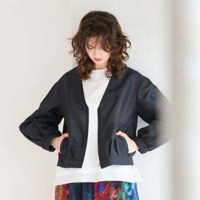 洗える】シアーブルゾン（81105501） | R-ISM(Women