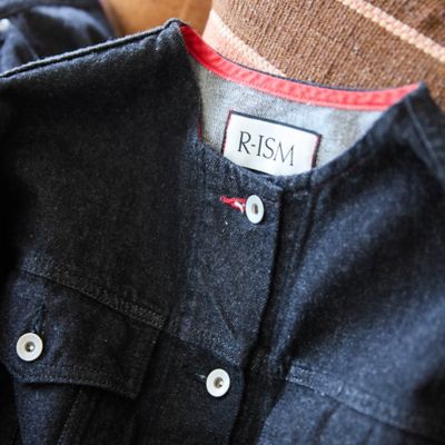 JAPAN DENIM】ノーカラーデニムブルゾン