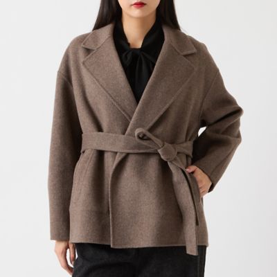 R-ISM(Women) /リズム ライトリバージャケット(81105503) チャイロ コート・ジャケット【三越伊勢丹/公式】