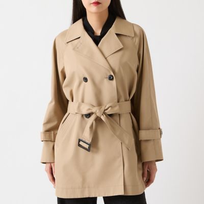 株DAICH イッセイミヤケ ショートトレンチコート 株DAICH イッセイ