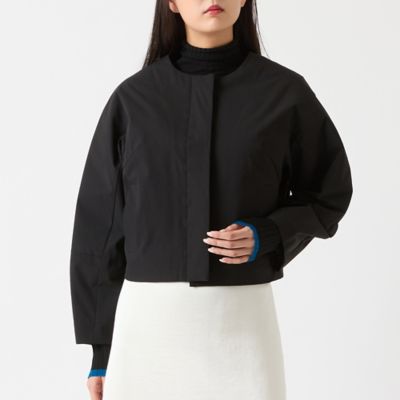 R-ISM(Women) /リズム【防風・着ぶくれしない】薄ダウンコクーンスリーブジャケット(81106506) クロ コート・ジャケット【三越伊勢丹/公式】