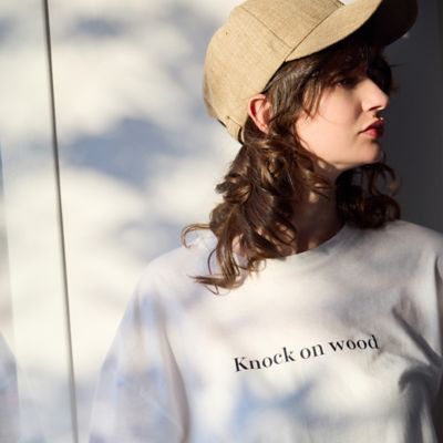 R-ISM(Women) /リズム 【接触冷感】カフス付きロゴロングTシャツ(81122503)