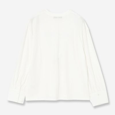 【接触冷感】カフス付きロゴロングＴシャツ（８１１２２５０３）