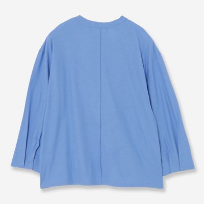 【接触冷感】カフス付きロゴロングＴシャツ（８１１２２５０３）