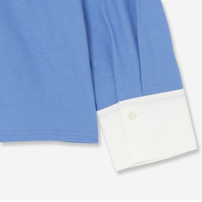 【接触冷感】カフス付きロゴロングＴシャツ（８１１２２５０３）