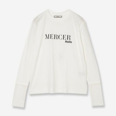 ＜R-ISM(Women) ＞【接触冷感・洗える】ロングスリーブロゴＴシャツ（ＭＥＲＣＥＲ）（８１１２２６０８）