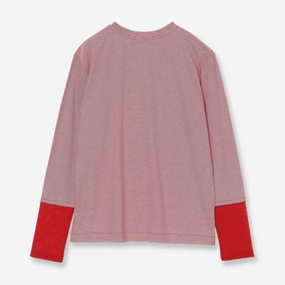 接触冷感・洗える】ロングスリーブボーダーTシャツ（81122609