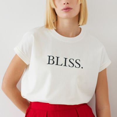 ロゴTシャツ（BLISS）（81123402） | R-ISM(Women