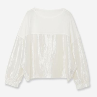 ＜R-ISM(Women) ＞プレーンコンビカットソー（８１１２３４１２）