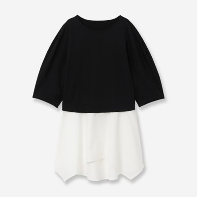 ドッキングチュニックカットソー（８１１２３４１４）