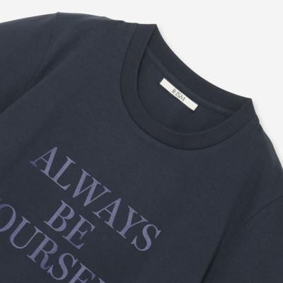 ロゴＴシャツ（ＡＬＷＡＹＳ　ＢＥ　ＹＯＵＲＳＥＬＦ）（８１１２３４１９）