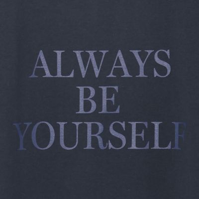 ロゴＴシャツ（ＡＬＷＡＹＳ　ＢＥ　ＹＯＵＲＳＥＬＦ）（８１１２３４１９）