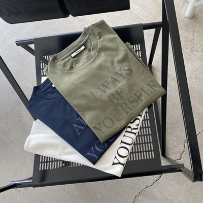 ロゴＴシャツ（ＡＬＷＡＹＳ　ＢＥ　ＹＯＵＲＳＥＬＦ）（８１１２３４１９）
