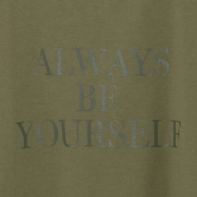 ロゴＴシャツ（ＡＬＷＡＹＳ　ＢＥ　ＹＯＵＲＳＥＬＦ）（８１１２３４１９）