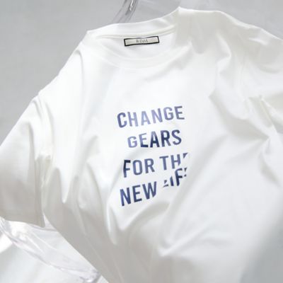 【接触冷感】ロゴＴ（ＣＨＡＮＧＥ　ＧＥＡＲＳ　ＦＯＲ　ＴＨＥ　ＮＥＷ　ＬＩＦＥ）（８１１２３５１３）