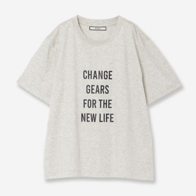 【接触冷感】ロゴＴ（ＣＨＡＮＧＥ　ＧＥＡＲＳ　ＦＯＲ　ＴＨＥ　ＮＥＷ　ＬＩＦＥ）（８１１２３５１３）