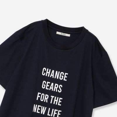 【接触冷感】ロゴＴ（ＣＨＡＮＧＥ　ＧＥＡＲＳ　ＦＯＲ　ＴＨＥ　ＮＥＷ　ＬＩＦＥ）（８１１２３５１３）
