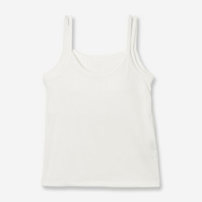 ＜R-ISM(Women) ＞【全４色・洗える】カップ付きランダムテレコキャミソール（８１１２３６５３）