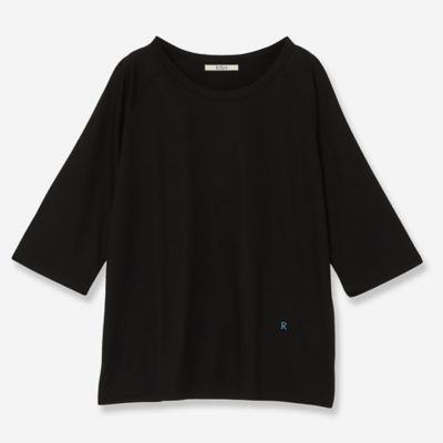 R-ISM(Women) /リズム コットンブレンドラグランTシャツ(81124521) クロ トップス【三越伊勢丹/公式】