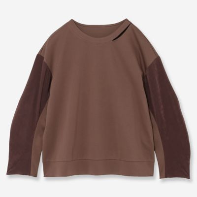 R-ISM(Women) /リズム コットンポンチスウェット(81125505) チャイロ トップス【三越伊勢丹/公式】