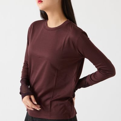 R-ISM(Women) /リズム R-ISMロゴプリントロンTシャツ(81125507) チャイロ トップス【三越伊勢丹/公式】