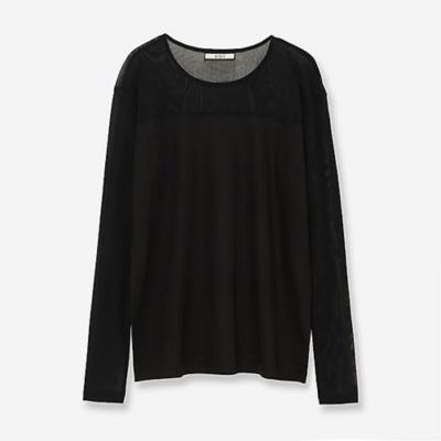 【人気アイテム追加】シアーコンビカットソー（８１１２６４０３Ａ）