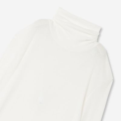コットンテレコハイネックカットソー（８１１２６４０５）