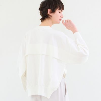 洗える】フリルデザインニットプルオーバー（81131603） | R