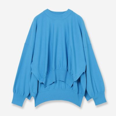 洗える】フリルデザインニットプルオーバー（81131603） | R