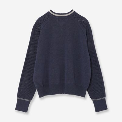 【Ｒ－ＩＳＭ人気アイテム】コットンメッシュカーディガン（８１１３２５０６）