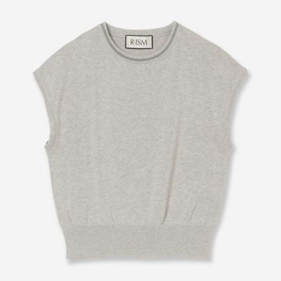 ＜R-ISM(Women) ＞【アンサンブル対応・洗える】ストローヤーンニットプルオーバー（８１１３２６０７）