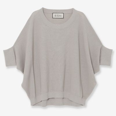 ＜R-ISM(Women) ＞ビックシルエットニットプルオーバー（８１１３３４１２）