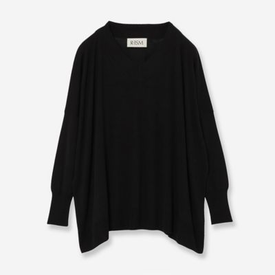 ＜R-ISM(Women) ＞【Ｒ－ＩＳＭ人気アイテム・洗える】ビックシルエットニット（８１１３５５０１）