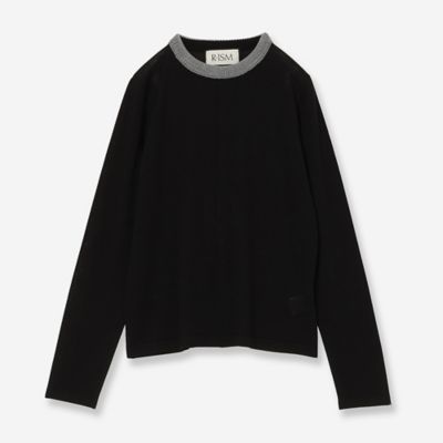 ピンタックハイゲージニット（81136506） | R-ISM(Women