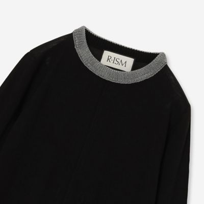 【最終値下げ　新品未使用】Another Office☆ニット☆01☆チャコール MONO-MART ニット セーター 「マシンウォッシャブル/アンチ