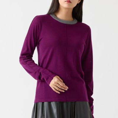 りりぃ39 サイズ：4 PEARLY GATES パーリーゲイツ 長袖ニット ワッペン