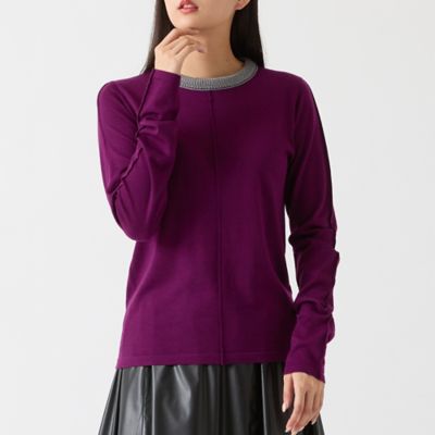 ピンタックハイゲージニット（81136506） | R-ISM(Women