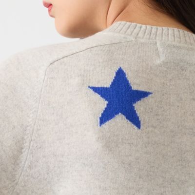 カシミヤ100％】スターインターシャニット（81136507） | R