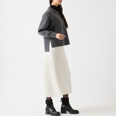 カシミヤブレンド30％】接結ニットジャケット（81136511