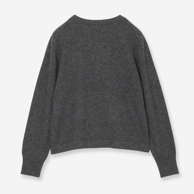 全6色】カシミヤ100％クルーネックニット（81136553） | R