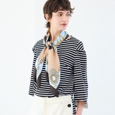 イタリア製・トレンドアイテム】ウォッチ柄スカーフ（81162603