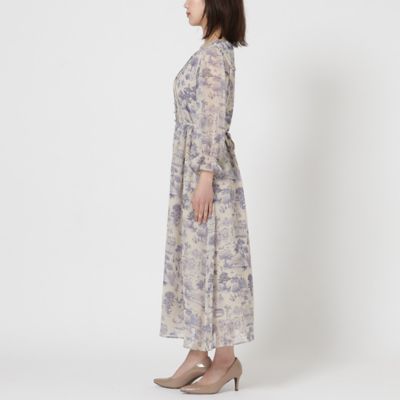 【２２ｆａｂｒｉｃ】キャットガーデンワンピース（８２０１２４０１）