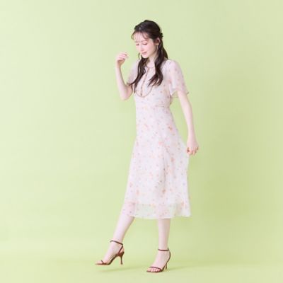 わんにゃんプリントワンピース（82012602） | Rose Tiara