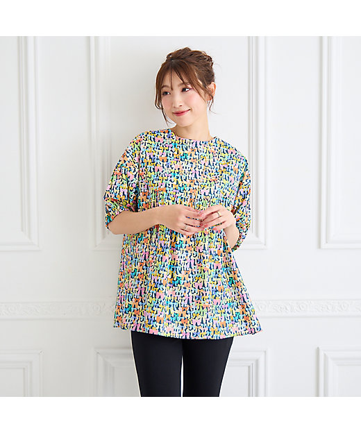 22fabric】リボンコレクター/ブラウス 22fabric】リボンコレクター/ブラウス