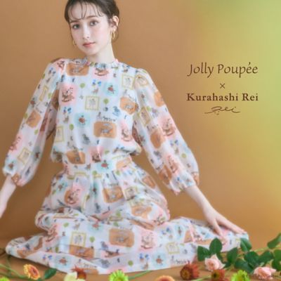 ＜Rose Tiara (Women/大きいサイズ)＞【くらはしれいコラボ】ＭＩＸＰＴボリュームスリーブブラウス（８２０３５５０１）