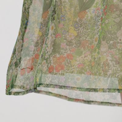【２２ｆａｂｒｉｃ】ボタニカルフラワー／　フィッシュテールスカート（８２０４２４０１）