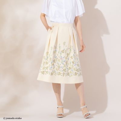 【タグ付き新品】エムズグレーシー♡ロゴ入り薔薇花柄ティアードスカート40 楽天市場】 スカート : IT Collection's