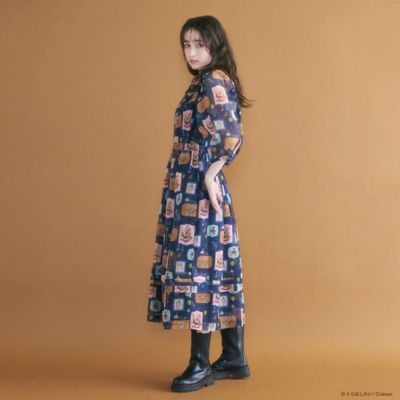 くらはしれいコラボ】MIXPTボリュームタックスカート